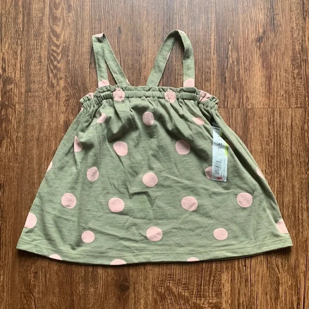 Okie Dokie Toddler Polka Dot Tank Top 4T